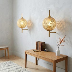 Battery-Powered Wall Light Wireless Charging Dimmable 15-Color Remote Control Detachable Bulb Bedroom Living Room Hallway