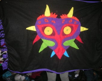 Legend of Zelda Majora's Mask Blanket or Throw