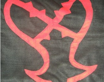 Kingdom Hearts Heartless Symbol Lap Blanket or Throw