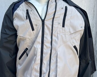 Wasserdichte Motorrad Touring Jacke Herren Schwarze Adventure Fahrerjacke