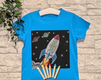 Maglietta creativa per bambini - L'arte da indossare