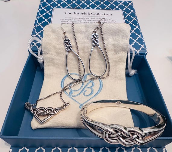 Brighton Celtic Interlocking Knot  Collection- ea… - image 1