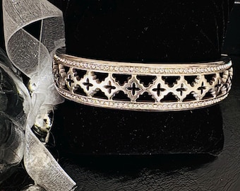 Brighton Octavia Luxe Hinged Bangle.