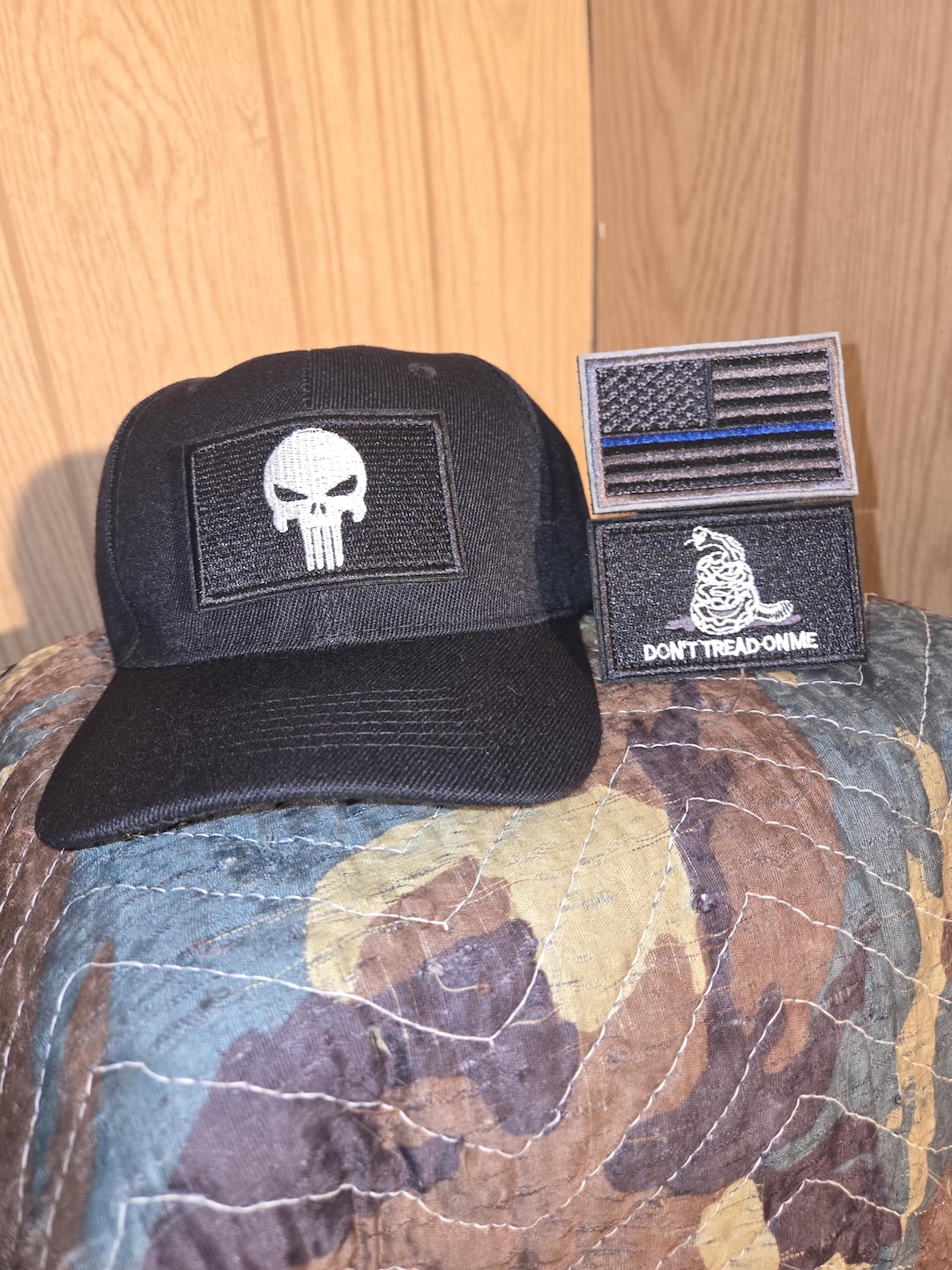 Modular Hat Cap Modular Tactical Hat W/ 3 Changeable Patches - Etsy
