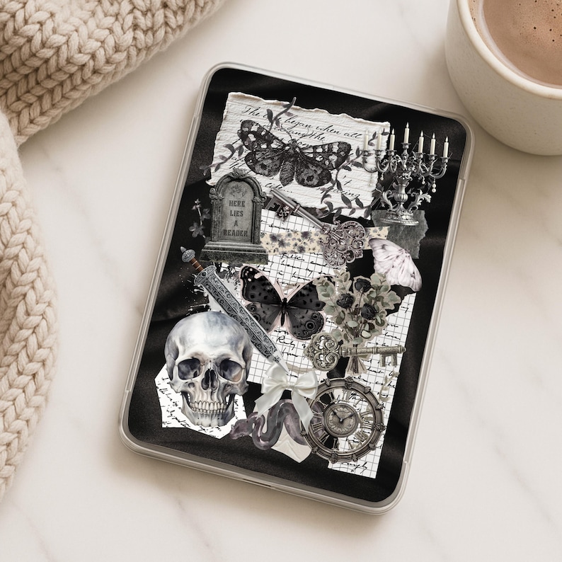 Gothic Alt. Kindle Printable Insert (DIGITAL DOWNLOAD) | Clear Case ...