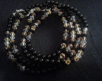 Onyx Waist Beads (1 Pair) Sizes 25 - 36.5