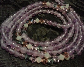 Amethyst Waist Beads (1 Pair) Sizes 25 - 36.5