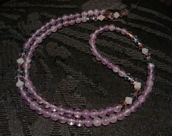 Amethyst Waist Beads (1 Pair) Size 37 - 50 inches