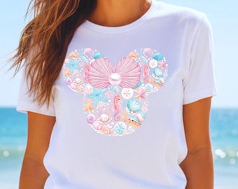 Koszulka z Minnie nad morzem