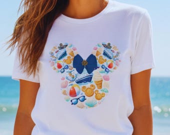 Koszulka z rejsem morskim Minnie