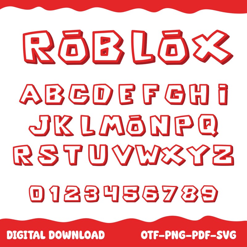 Roblox Transparent - Etsy