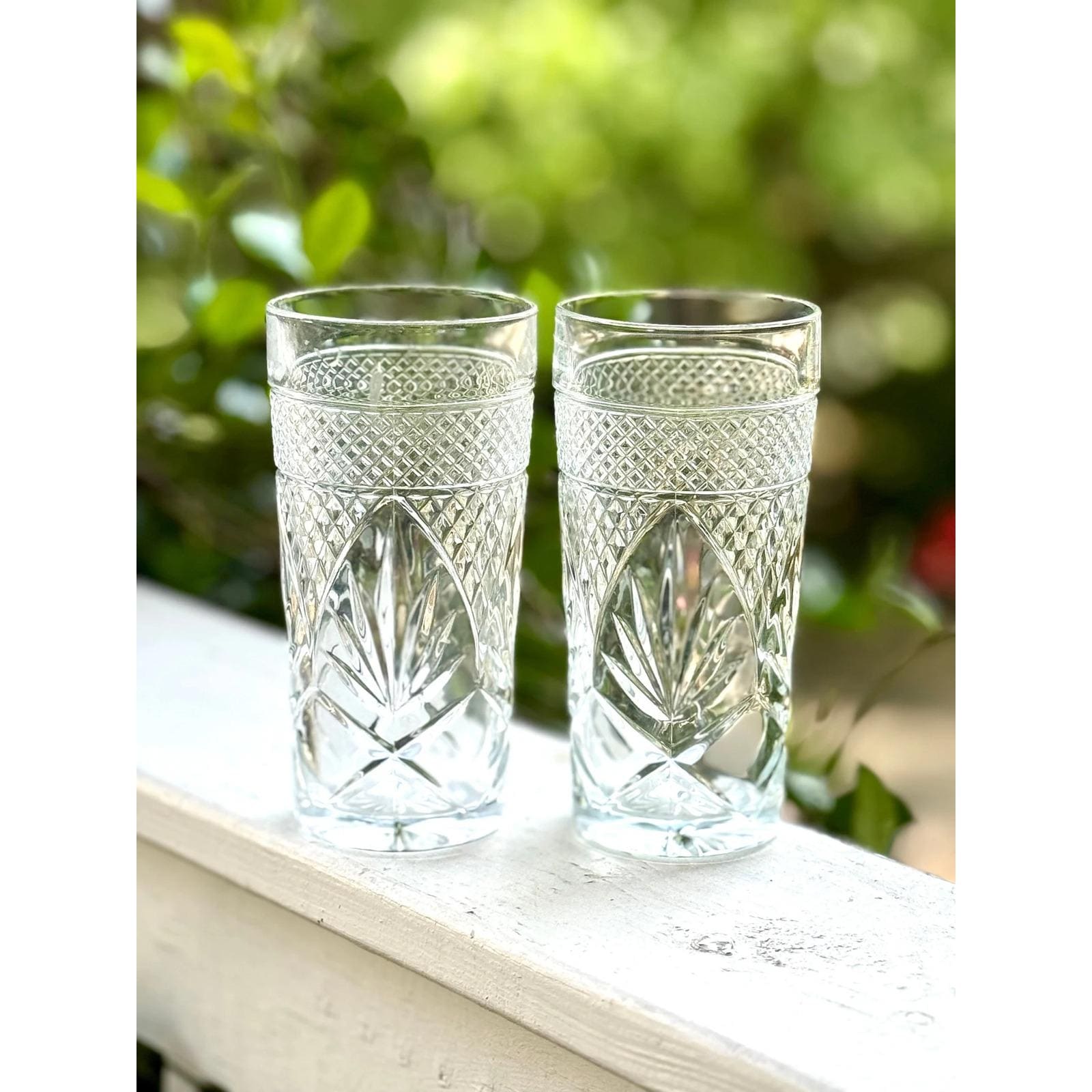 Retro Highball Glass - Etsy