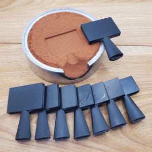 Rectangle Tablet Sand Cast Mold Set Jewelry Sand Cast Molds