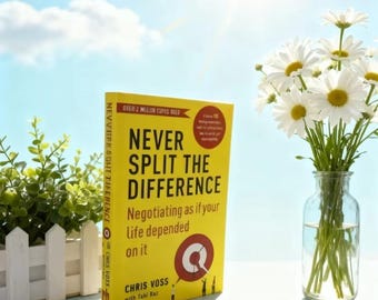 Never Split the Difference: Negotiation Book by Chris Voss