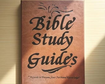 Bible Book Summary Study Guide with Scripture Notes & Prayer Reflections