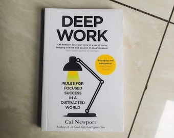 Deep Work Book by Cal Newport: Focused Success Rules (English)