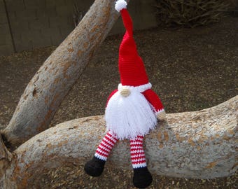 Santa Gnome - Scandinavian Gnome - Nisse - Tomte - Christmas Gnome - Scandinavian Santa - Tomte Nisse - Norwegian Gnome - Swedish Gnome