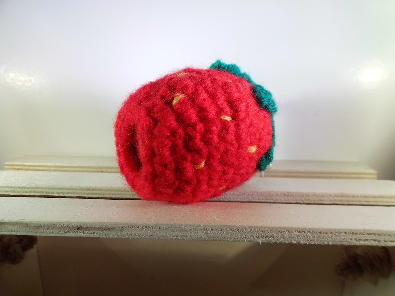 Strawberry EOS Lip Balm Keychain EOS Lip Balm Holder Lip Etsy