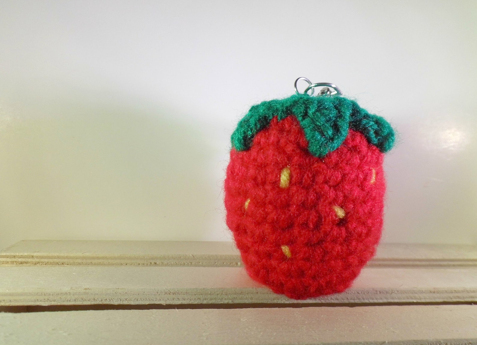 Strawberry EOS Lip Balm Keychain EOS Lip Balm Holder Lip Etsy