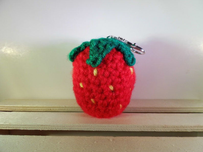Strawberry EOS Lip Balm Keychain EOS Lip Balm Holder Lip Etsy
