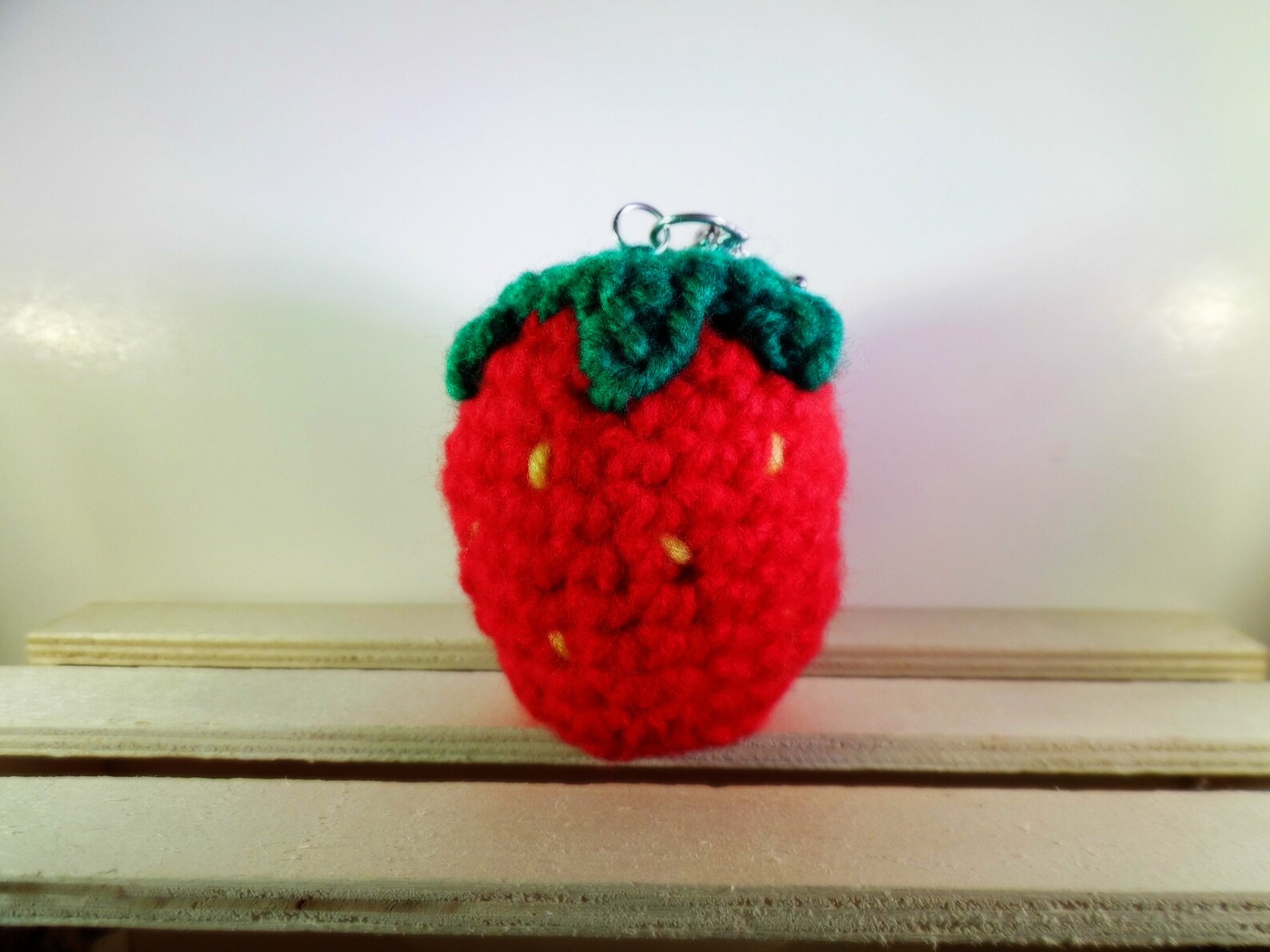 Strawberry EOS Lip Balm Keychain EOS Lip Balm Holder Lip Etsy