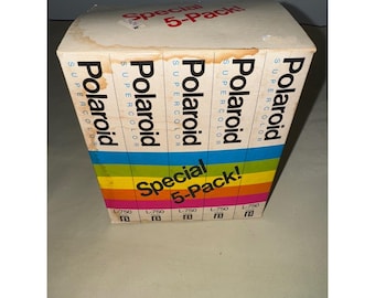 Lotto speciale di 5 videocassette Polaroid Supercolor L750 Beta, ne ho solo 4