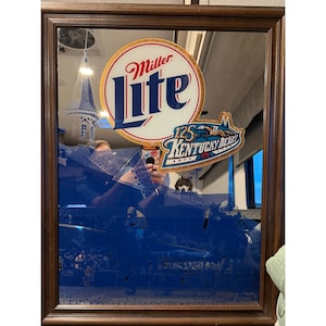 Vintage Miller Lite Mirror - Etsy