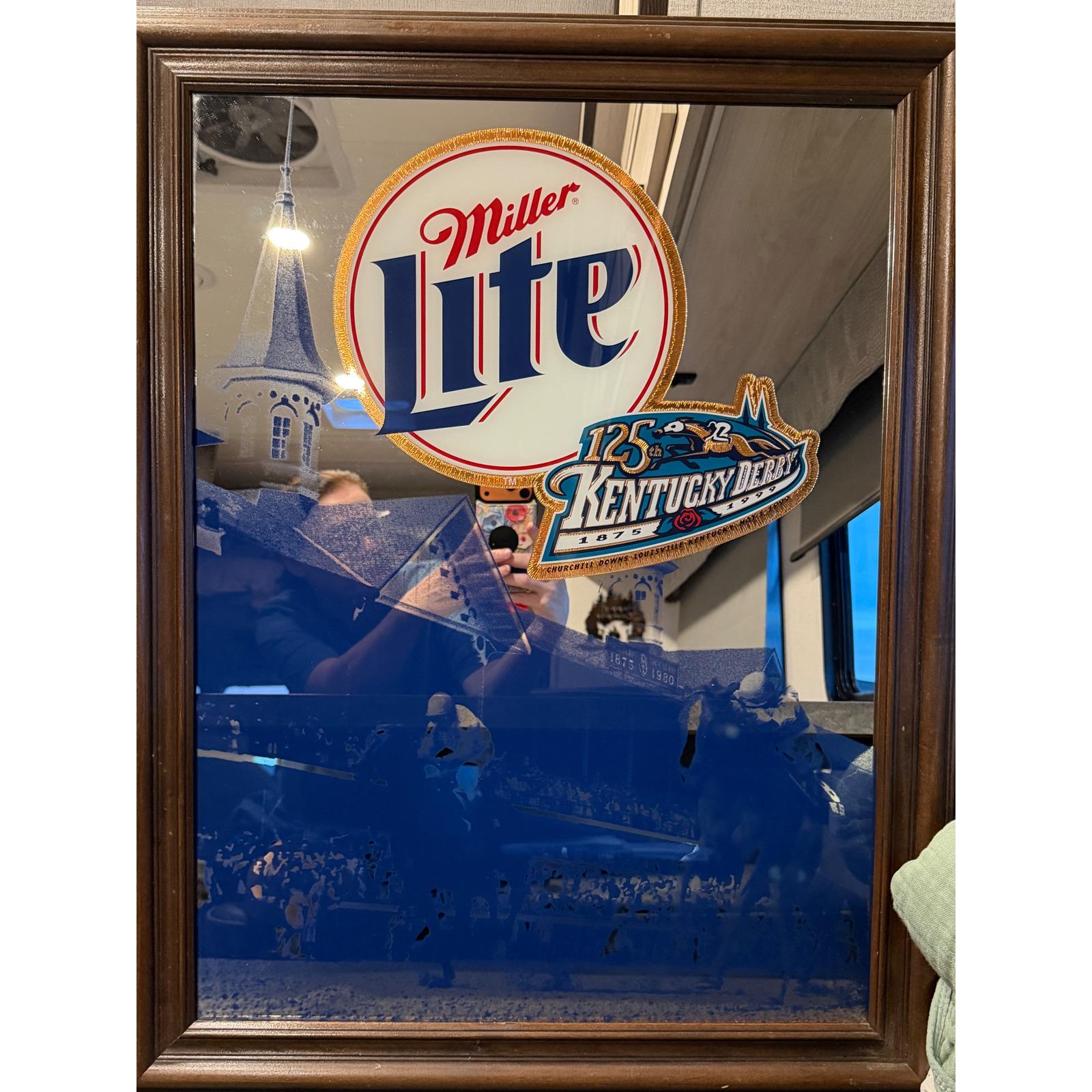 Vintage Miller Lite Mirror - Etsy