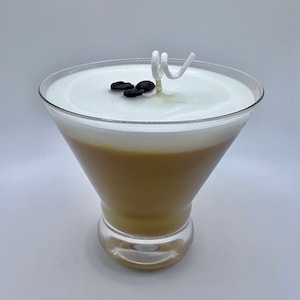 Espresso Martini Candle | Candle | Martini Candle | Coffee Candle | Gifts for Her | Faux Food Candle | Holiday Gift