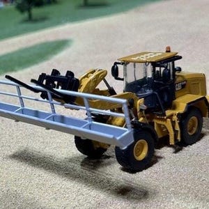 Comedero para valla de acero de 20 pies a escala 1/64