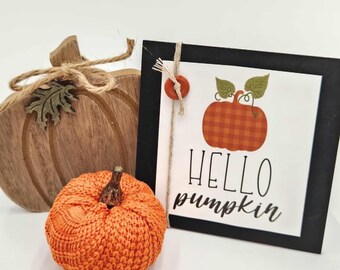 Mini Fall Decorations 1:3 Scale for 14-18 inch dolls BJD doll Autumn Dollhouse Decor Rustic 2 Tier display