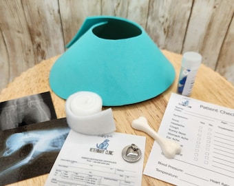 Mini Vet Set 1:3 Scale Veterinarian Medical play set for 14-18 inch dolls BJD doll pet accessories dollhouse diorama