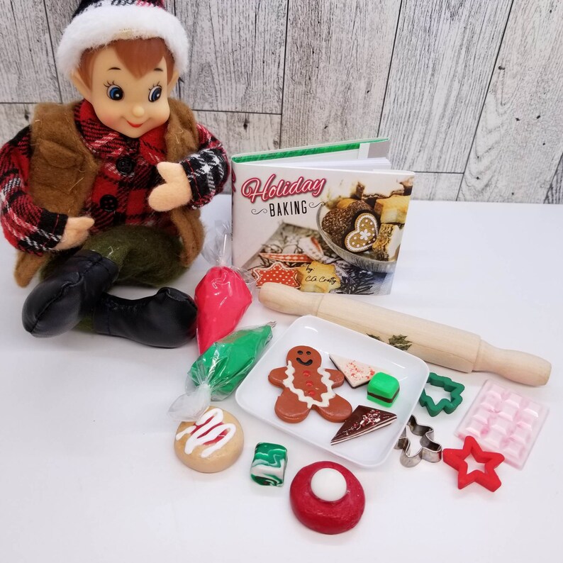 13 Scale PRICE REDUCED Christmas/holiday Baking Gift Set for 18 Inch