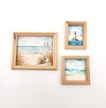 Mini Nautical Ocean Pictures/Signs for 2 tier trays, mini decorations for dolls, dollhouses (Ready to Ship)
