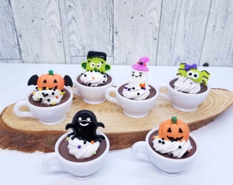 Mini Halloween Hot Cocoa 1:3 Scale for 14-18 inch dolls BJD doll dollhouse diorama