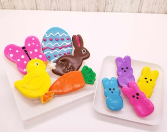 1:3 Scale Mini Easter Cookies for 14 to 18 inch dolls BJD Dolls Polymer Clay food for Dolls