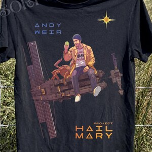 Amaze Rocket Rocky Shirt, Project Hail Mary Comfort Colors® T Shirt, Retro Sci Fi Alien Book Lover Graphic Tee, Andy Weir Shirt