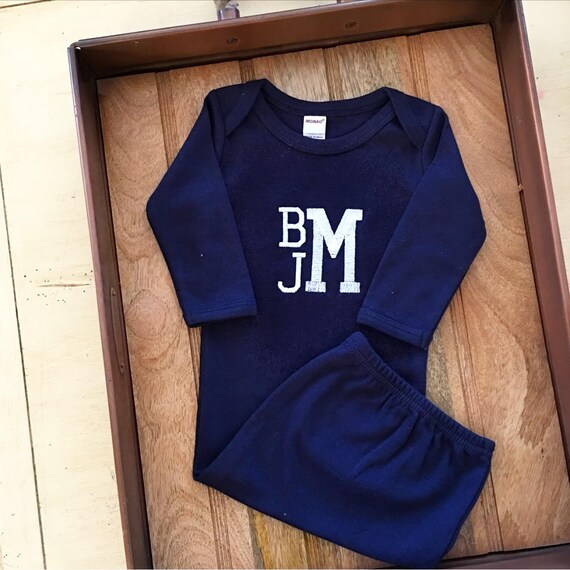 baby boy monogram gifts
