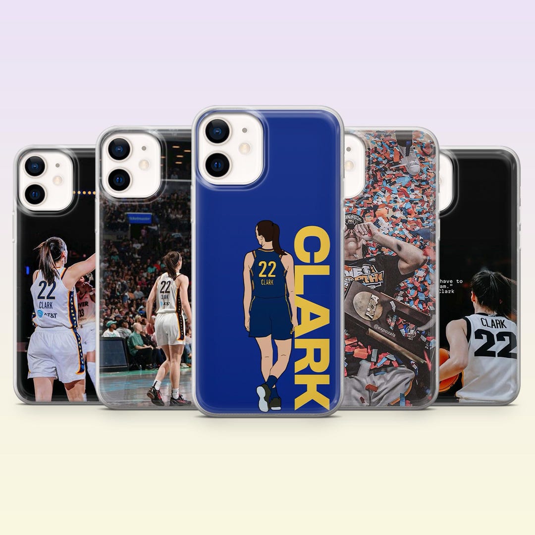 Wnba Phones Caitlin Clark Phone Case WNBA Basketball Cover for iPhone 17pro, 16, 15 ...