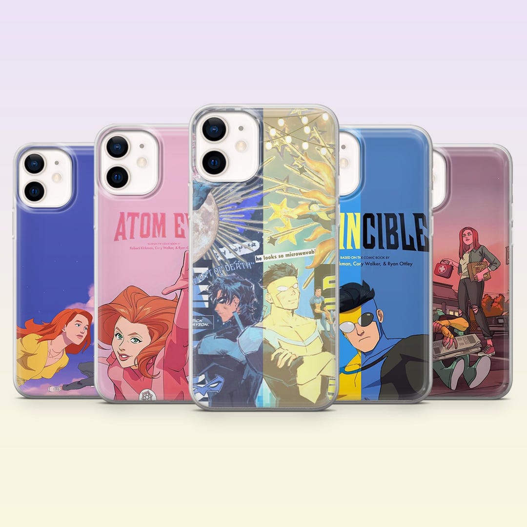 Invincible Phone Case Superhero Manga Cover for iPhone 17pro, 16, 15 ...