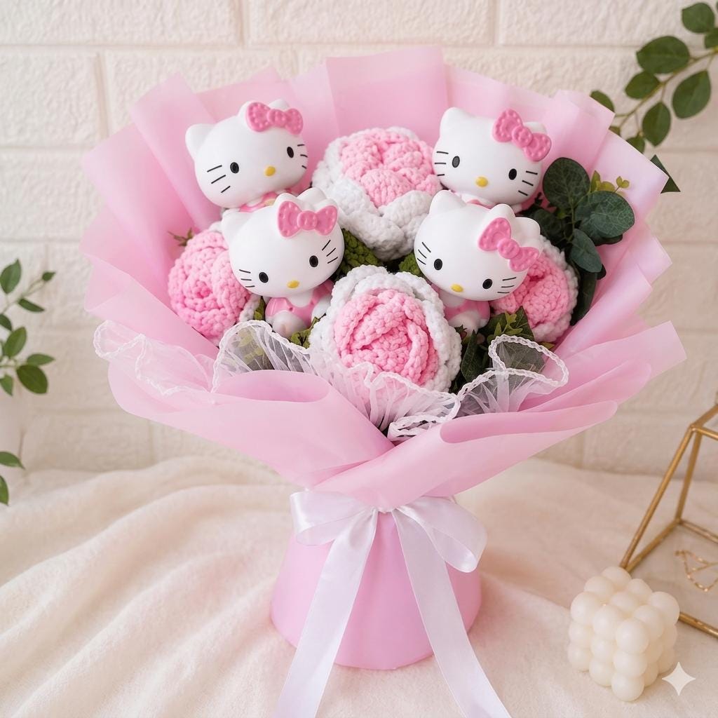 ハローキティの花束 - Etsy 日本