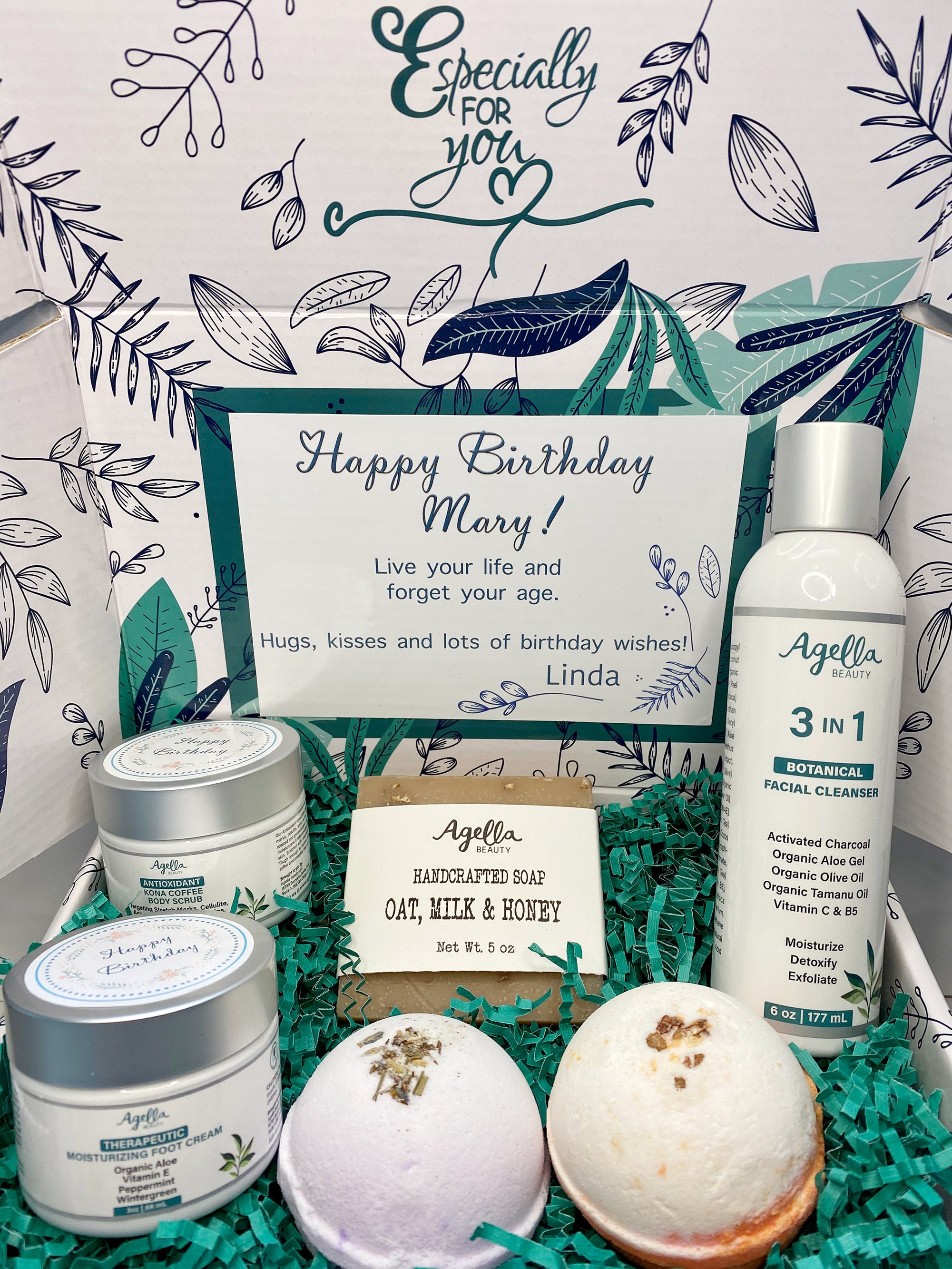 Relaxation spa gift set Birthday Gift For Him Birthday Gift Etsy