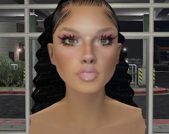 Dream Original Female Character Face Texture – Handcrafted Digital Asset (RP Skin)