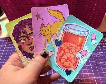 Randomized ATC/ACEO Collectable Card