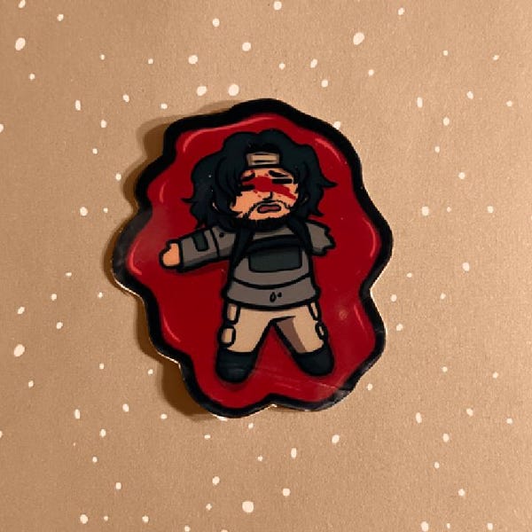 Puddle of Blood - Iron Lung Waterproof Sticker