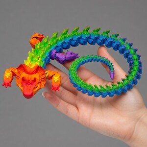 25+ Flexi Dragons STL Bundle | Articulated Print-in-Place 3D Files (Digital Download) image 11