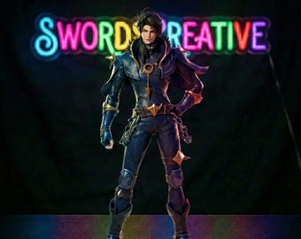 Lukas Mobile Legends Figure | 3D Printed MLBB Hero Statue