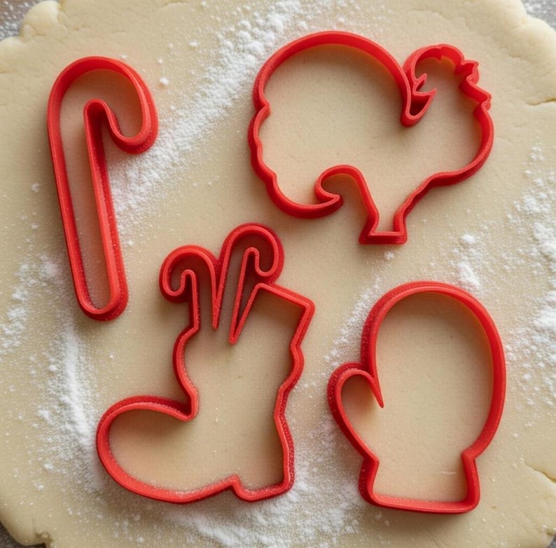 3D printable cookie cutter STL files bundle. Ultimate collection of 100+ unique, highly detailed baking and clay molds for instant digital download.
