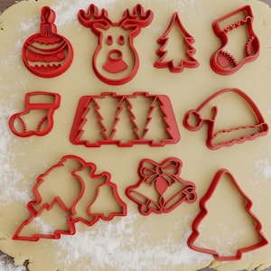 3D printable cookie cutter STL files bundle. Ultimate collection of 100+ unique, highly detailed baking and clay molds for instant digital download.