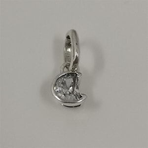 pandora me sparkling moon mini dangle charm